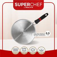Gambar Muliya Panci Stainless Steel Superchef Soup Pot 18cm Induction Bottom - Semi Presto Switch dari Muliya Cookware undefined 2 Tokopedia