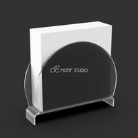 Gambar KOTAK TEMPAT WADAH PENYIMPANAN TISU SERBET AKRILIK BENING TRANSPARAN RESTORAN RESTO KAFE CAFE RESTAURANT DAPUR ESTETIK KEKINIAN MINIMALIS MOTIF TISSUE NAPKIN DISPENSER BOX ORGANIZER STORAGE STAND HOLDER HEAVY FROSTED SATIN ACRYLIC AESTHETIC MODERN ELEGANT dari Demotif Studio undefined 5 Tokopedia