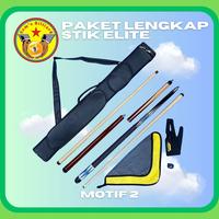 Gambar Paket Lengkap Stick Elite - Paket Stick Billiard Lengkap - Stick Elite - Billiard - Motif 2, 2x2 dari sems billiard_NEW undefined 5 Tokopedia