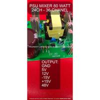 Gambar POWER SUPPLY MIXER PM-16 4-16 CHANEL DY-80 16-36 CHANEL POWER SUPPLY AUDIO MIXER ASHLEY 5V/12V/15V/-15V/48V - PM-16 dari CNC STORES undefined 5 Tokopedia
