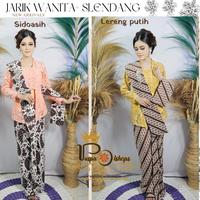 Gambar jarik instan plus slendang sepaket jarik slendang batik wanita - sidomukti putih, standar dari I N F I N I T Y ID undefined 1 Tokopedia