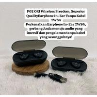 Gambar P02 ORI TWS BLUETOOTH STEREO CAS MUSIK MUSIC WIRELESS HANSFREE BLUETUT BLUTUT HEADPHONE PREMIUM AUDIO SOUND POWER QUALITY EARPHONE IN EAR WIRELES    Perkenalkan Earphone In-Ear, gerbang Anda menuju audio yang imersif dan pengalaman tanpa kabel yang sesung dari grosirhasyifa12 undefined 5 Tokopedia