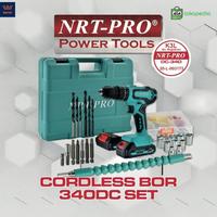 Gambar BOR CORDLESS 20 V NRT PRO DC340 DC 340 SET BOR BATTERY TERLARIS dari wanmart21 undefined 1 Tokopedia