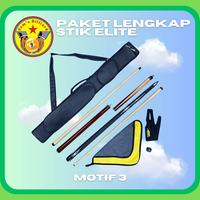 Gambar Paket Lengkap Stick Elite - Paket Stick Billiard Lengkap - Stick Elite - Billiard - Motif 2, 2x2 dari sems billiard_NEW undefined 4 Tokopedia