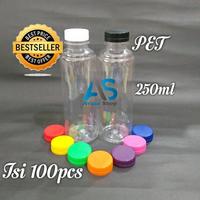 Gambar Isi 100Pcs Botol Plastik 250ml Botol Almond - Boba Jus Kopi Susu Puding ThaiTea Jelly PET Murah - Merah dari Avuso Shop undefined 1 Tokopedia