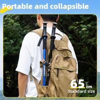 Gambar Ready Agnite Spanspace Tongkat Gunung Lipat/Tracking Pole/Trekking Hiking Aluminum Alloy 65-135 cm VS4061 - Hitam dari Pesona Puncak undefined 2 Tokopedia