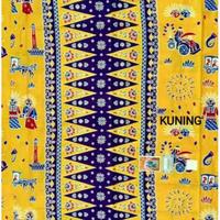 Gambar KAIN SARUNG BETAWI MOTIF ONDEL ONDEL - Orange dari I N F I N I T Y ID undefined 3 Tokopedia