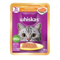 Gambar Makanan Kucing Basah Whiskas WetFood / Sachet / Pouch Adult 85 Gram dari RC Petshop Jakarta undefined 2 Tokopedia