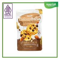 Gambar Delicioats (Healhty Oat Cookie with Almond & Choco) Kue Sehat 150 gr dari Nourish Indonesia undefined 1 Tokopedia