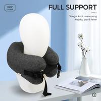 Gambar OHSOME SLADKO Snail Neck Pillow Bantal Leher Travel Memory Foam Bisa Dilipat Ringkas Praktis Di Perjalanan - Dark Grey dari Picky Finds mart undefined 1 Tokopedia