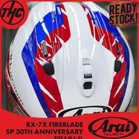 Gambar ARAI FULL F HELM RX7X HONDA CBR FIREBLADE 30TH ANNIVERSARY dari Toko Sejuk Ideal undefined 4 Tokopedia