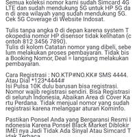 Gambar Nomor Cantik Indosat Ooredoo 4G Nomer Kartu Perdana IM3 dari Dunia Nomor Perdana undefined 2 Tokopedia