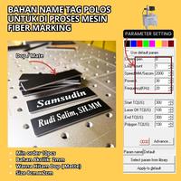 Gambar (MansPro) Bahan Name Tag Polos untuk proses Laser Fiber Marking dari MansPro Laser undefined 4 Tokopedia