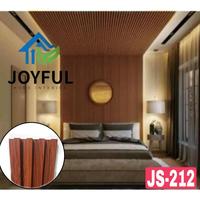 Gambar Joyful Home Interior - 2.9METER x 16 CM [2 Batang] Wood Panel WPC / Wall Panel PVC / Dinding Motif Kayu dari Prima Jaya Furtindo undefined 2 Tokopedia