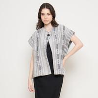 Gambar Outer Baju Luaran Wanita Motif Ulos Batak Punsa - Etnik Chic Style! dari Martha Ulos undefined 1 Tokopedia
