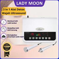 Gambar Lady Moon GARANSI 1 TAHUN 3 In 1 Alat Detox Wajah detox strika Ultrasonik Kecantikan Pijat Ultrasonik penghilang tai lalat kutil flek tatto Perangkat Detoksifikasi Wajah Ultrasound 22W alat 2 In 1 LM - 3 in 1 dari lilishopma undefined 1 Tokopedia