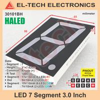 Gambar 7 Segment 3.0" Inch Anoda Red LED Digital Monitor Display Board Papan Layar Peraga Tampilan Seven Tujuh Ruas Digit Angka Huruf Merah 3.0 3 7.62cm 7.62 7.5cm 7.5 8cm 8 cm - HALED, Biru dari ELTECH online undefined 1 Tokopedia