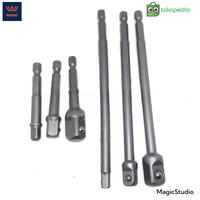 Gambar SAMBUNGAN BOR KUNCI SOK / POWER EXTENSION BAR SET SOCK 6PCS / SOCK SET dari wanmart21 undefined 1 Tokopedia