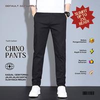 Gambar Celana Chino Panjang Pria Slim Fit Hitam Bahan Twill Size Jumbo S-XXL - MUSTARD, XL dari DEFAULT-322 undefined 2 Tokopedia