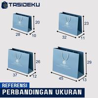 Gambar Custom Paper Bag Desain Full Color 28x10x20 - L= 37x12x26 dari TASIDEKU undefined 5 Tokopedia