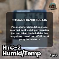 Gambar Hygrometer Thermometer HTC-2 Suhu Kelembapan dari Torbaya undefined 4 Tokopedia