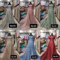 Gambar Kain Tile Payet Brokat Akar Full Payet Sapto STX4 Varian - 01, PERSETENGAH MTR dari Ambrosia Couture undefined 2 Tokopedia