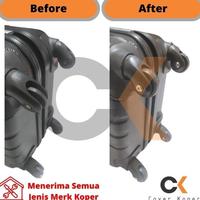 Gambar Reparasi Koper Service Koper Semua merk koper - Roda Handle Trolly Dll - Handle dari SUNLIT SAHARA undefined 3 Tokopedia
