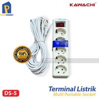 Gambar Stop Kontak Terminal Listrik 2/ 3/ 4/ 5 Lubang Panjang 10 Meter SNI Berkualitas - 2 Lubang dari toko eltronik undefined 4 Tokopedia