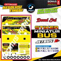 Gambar Stiker Mainan Miniatur Bus Jetbus 2+ Livery Agra Mas | Dewi Sri | Sumber Jaya | Sugeng Rahayu | Dedy Jaya | Restu Panda | Budiman Uk. 30 dan 46cm - Agra Mas, 30cm dari Geniusprint.Shop undefined 5 Tokopedia