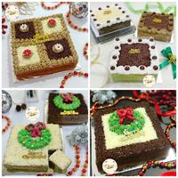 Gambar Simple Christmas Cake, cake jadoel keju dan meises - A - Mix, Taro dari Oliveira Cake undefined 1 Tokopedia