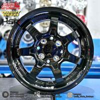 Gambar Velg Mobil Avanza, Xenia, Ring 14 Racing HSR TJH Bisa Pake Ban Standar dari Quality Works HSR Surabaya undefined 1 Tokopedia