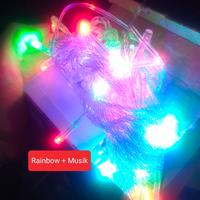 Gambar Lampu led musik natal lampu pohon natal warna warni merry christmas dari yunscare undefined 1 Tokopedia