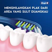 Gambar Oral-B Sikat Gigi Cross Action Deep Clean Anti Plak 3s - Isi 3 dari P&G Store undefined 5 Tokopedia