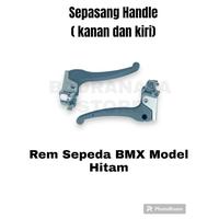 Gambar [1 Set] Rem Sepeda Anak Model Capit U Brake BMX Mini Depan Belakang - Chrome Silver dari Mirah jaya21 undefined 4 Tokopedia