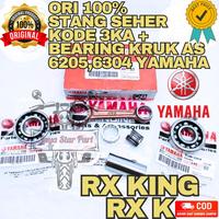 Gambar ORIGINAL 100% STANG SEHER KODE 3KA + BEARING KRUK AS 6205 , 6304 ASLI ORIGINAL YAMAHA UNTUK MOTOR RX KING , RX K , RXK SETANG PISTON SATU dari Khansaa-Store undefined 1 Tokopedia