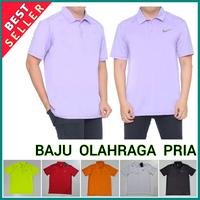 Gambar Baju Kaos Merah Putih Pria Kerah Polo Shirt Pakaian Olahraga Berkerah - Putih, L dari GO OUTBOUND undefined 1 Tokopedia