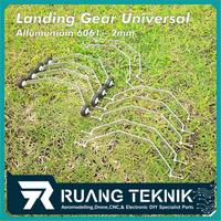 Gambar Landing Gear Universal Rc Plane / Rc Pesawat, Allumunium 6061 - 2mm - Tanpa roda dari RUANG-TEKNIK undefined 1 Tokopedia