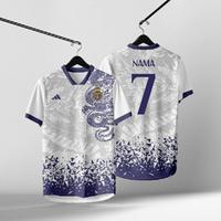 Gambar New!!! Jersey Real Madrid dragon Fantasy 2024 fullprinting bisa request nama dan nomor punggung - S dari TomsStore Id. undefined 1 Tokopedia