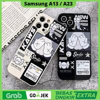 Gambar Case Samsung M12 A13 A23 S8 S9 Casing Softcase Kaws Cute TPU Premium - HITAM, M12 dari JIMZCASE undefined 1 Tokopedia