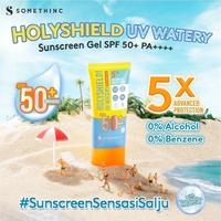Gambar SOMETHINC [2 PCS] Calm Down Gentle Micellar Water 100ml + Holyshield! UV Watery Sunscreen Gel SPF 50+ PA++++ - 15gr dari Somethinc undefined 4 Tokopedia