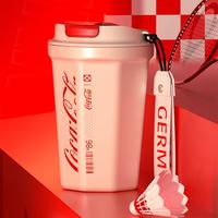 Gambar GERM Coca-Cola Thermos Cup 400ML S31603 Cangkir Termos Baja Tahan Karat Cangkir Kopi Gelas Air Mobil Portabel - Red dari Lydsto.Indonesia undefined 5 Tokopedia