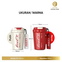 Gambar GERM Coca-Cola Thermos Cup 400ML S31603 Cangkir Termos Baja Tahan Karat Cangkir Kopi Gelas Air Mobil Portabel - Red dari Lydsto.Indonesia undefined 3 Tokopedia