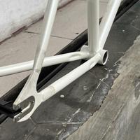 Gambar Frameset Fixie 700C Chromoly Klasik Putih Vintage Master Pursuit Lurus (Fukashi) dari FUKASHI STORE undefined 2 Tokopedia