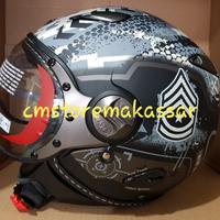 Gambar Helm KYT Elsico Retro Bogo Motif Half Face SNI DOT Anti Theft - Lego New Doff, M dari Cmstoremakassar undefined 3 Tokopedia
