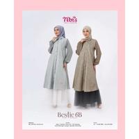 Gambar NIBRAS Tunik Bestie Series 6B Baju Atasan Blouse Dewasa Terbaru Motif Fashion Muslim Wanita - GREY, S dari Nibras Elzatta Pondok Gede undefined 1 Tokopedia