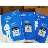 Gambar HAMZAT TYVEX DUPONT 400 TERLARIS / BAJU KIMIA DUPONT MURAH-XL - M dari BINTANG SAFETY EQUIPMENT undefined 2 Tokopedia