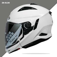 Gambar Zeus ZS613C Modular White Glossy dari Juragan Helm undefined 1 Tokopedia