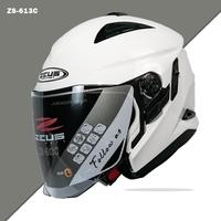 Gambar Zeus ZS613C Modular White Glossy dari Juragan Helm undefined 3 Tokopedia