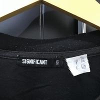 Gambar kaos katun laki significant XL hitam oversize dari SingaMinum undefined 2 Tokopedia