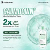 Gambar SOMETHINC [2 PCS] Calm Down Gentle Micellar Water 100ml + Holyshield! UV Watery Sunscreen Gel SPF 50+ PA++++ - 15gr dari Somethinc undefined 3 Tokopedia